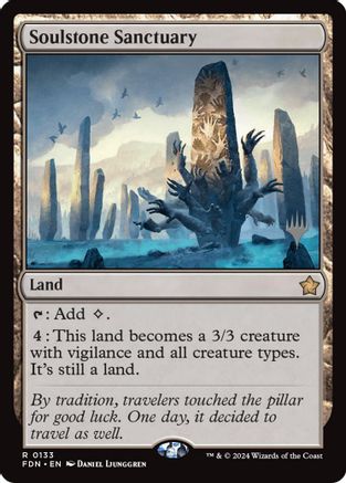 Soulstone Sanctuary  (PPSOS-133) - [Promo Pack: Secrets of Strixhaven] - Trinity Hobby