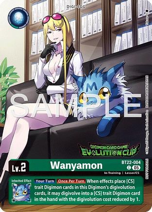 Wanyamon (Evolution Cup 2026 Vol. 2) (BT22-004) - [Cyber Eden] Foil