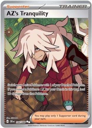 AZ's Tranquility - (106/086) Holofoil [ME04 Chaos Rising]
