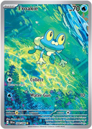 Froakie - (088/086) Holofoil [ME04 Chaos Rising] - Trinity Hobby
