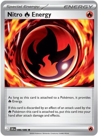Nitro R Energy - (086/null) Reverse Holofoil [ME04 Chaos Rising]
