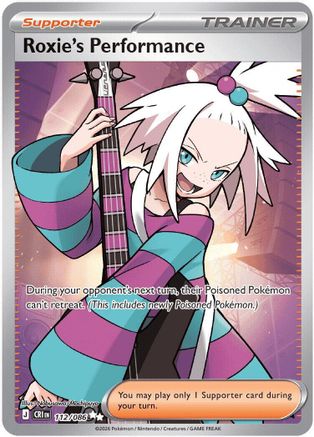 Roxie's Performance - (112/086) Holofoil [ME04 Chaos Rising]