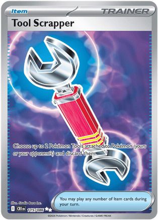 Tool Scrapper - (115/null) Holofoil [ME04 Chaos Rising]