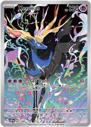 Xerneas - (091/086) Holofoil [ME04 Chaos Rising]
