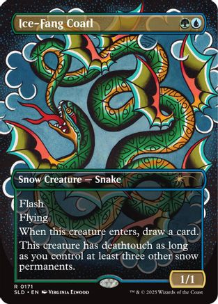 Ice-Fang Coatl (0171)  (SLD-171) - [Secret Lair Drop Series]