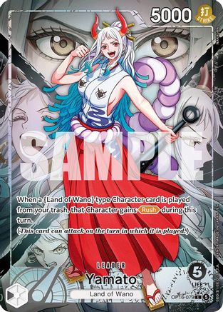 Yamato (Alternate Art) (OP16-079) - [The Time of Battle] Foil
