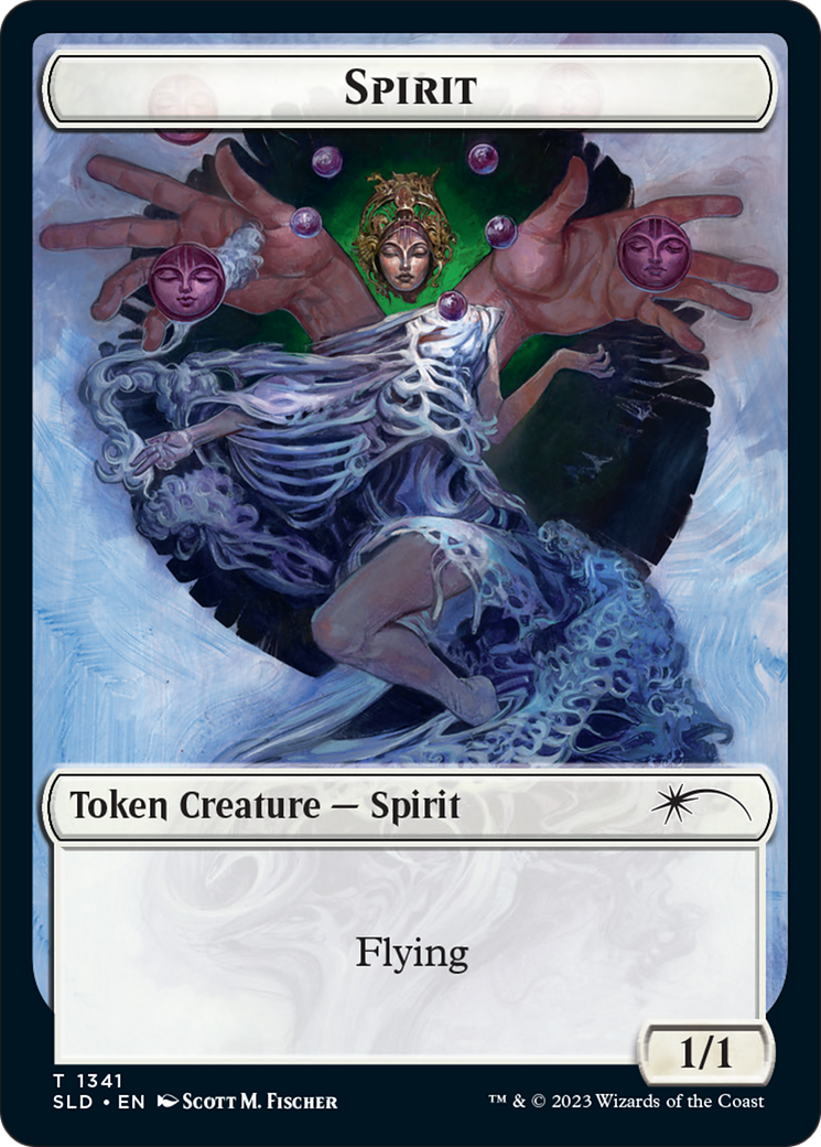 Angel // Spirit Double-Sided Token [Secret Lair Drop Series] - Trinity Hobby