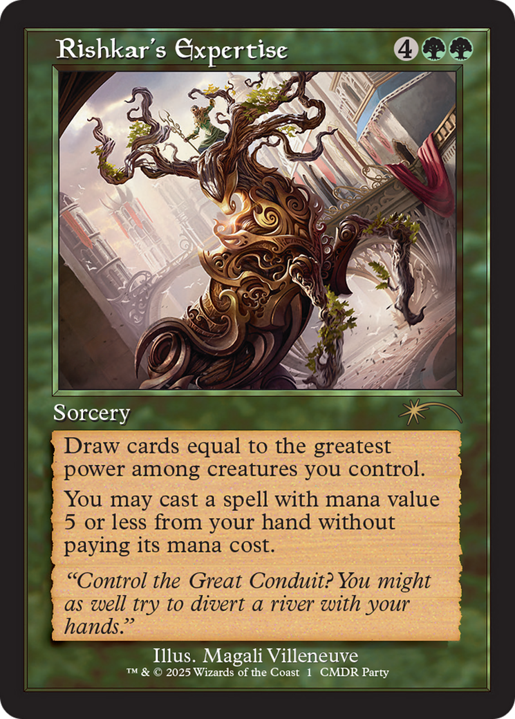 Rishkar's Expertise (Retro Frame) [Wizards Play Network 2025] - Trinity Hobby