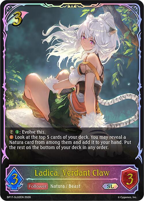 Ladica, Verdant Claw (SL) - BP17: Convergent Destinies (BP17-SL02EN)