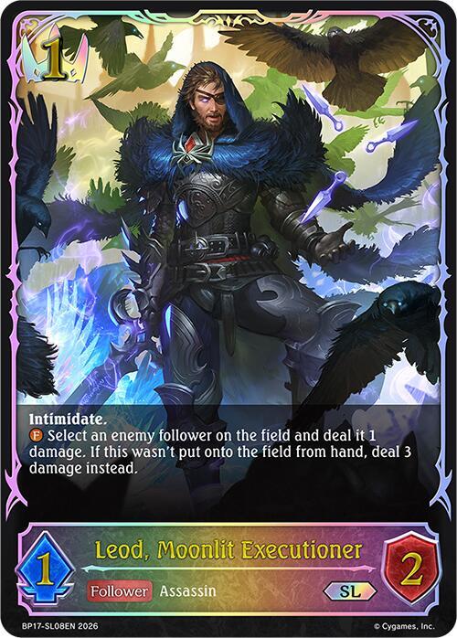 Leod, Moonlit Executioner (SL) - BP17: Convergent Destinies (BP17-SL08EN)