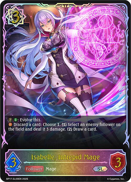 Isabelle, Intrepid Mage (SL) - BP17: Convergent Destinies (BP17-SL09EN)