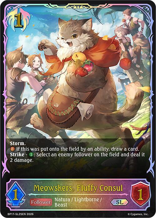 Meowskers, Fluffy Consul (SL) - BP17: Convergent Destinies (BP17-SL25EN)