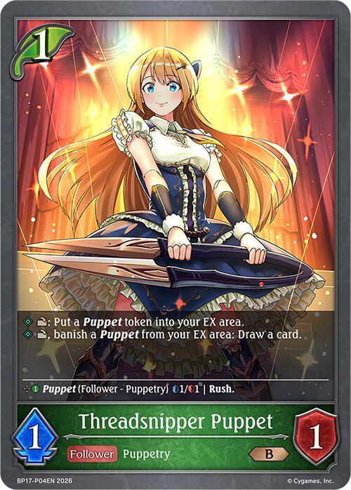 Threadsnipper Puppet - P04EN (Foil) - BP17: Convergent Destinies (BP17-P04EN)