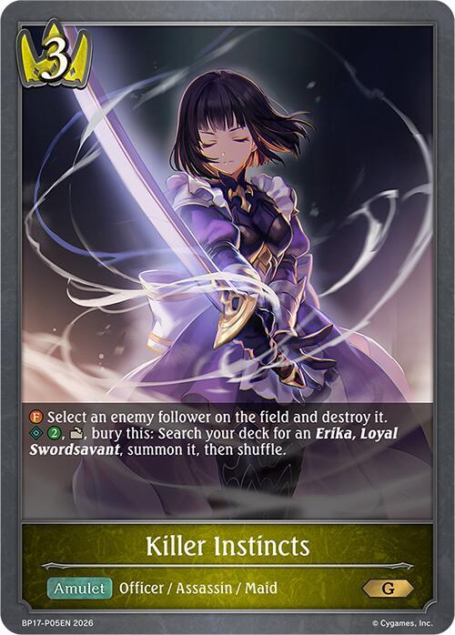 Killer Instincts - P05EN (Foil) - BP17: Convergent Destinies (BP17-P05EN)