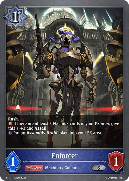 Enforcer - P12EN (Foil) - BP17: Convergent Destinies (BP17-P12EN)