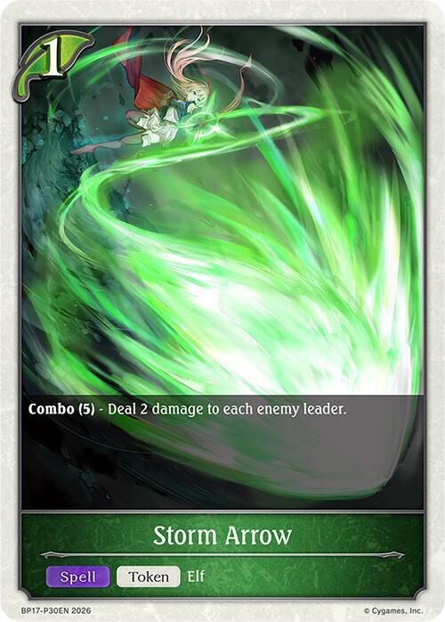 Storm Arrow - P30EN (Foil) - BP17: Convergent Destinies (BP17-P30EN)