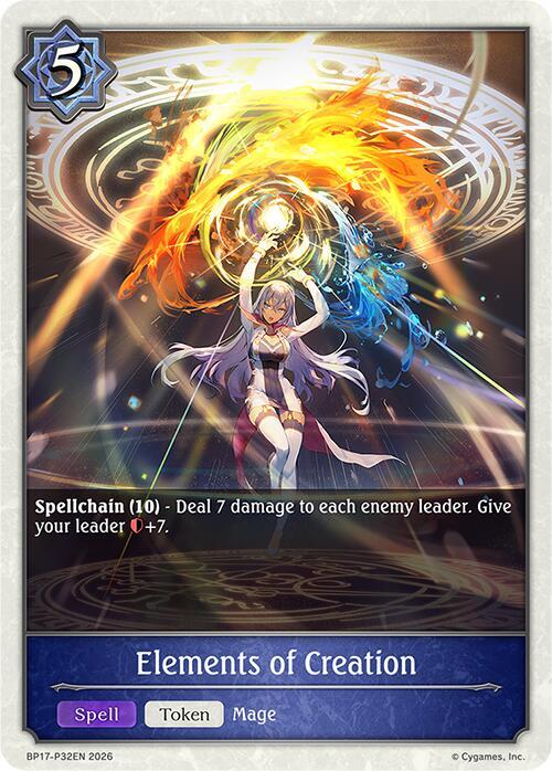 Elements of Creation - P32EN (Foil) - BP17: Convergent Destinies (BP17-P32EN)