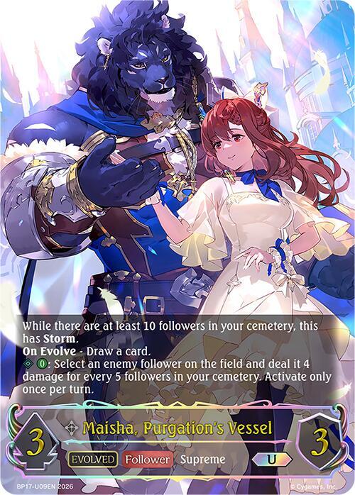Maisha, Purgation's Vessel (Evolved) (U) - BP17: Convergent Destinies (BP17-U09EN)
