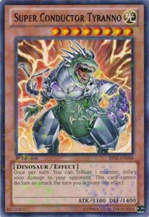 Super Conductor Tyranno [BP02-EN046] Mosaic Rare - Trinity Hobby