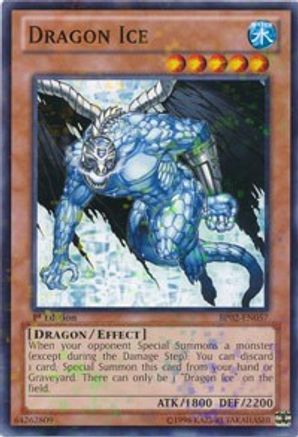 Dragon Ice [BP02-EN057] Mosaic Rare - Trinity Hobby