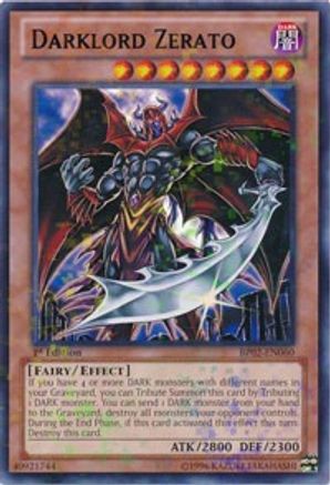 Darklord Zerato [BP02-EN060] Mosaic Rare - Trinity Hobby