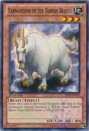 Tanngrisnir of the Nordic Beasts [BP02-EN094] Mosaic Rare - Trinity Hobby
