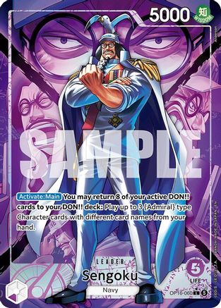 Sengoku (Alternate Art) (OP16-060) - [The Time of Battle] Foil
