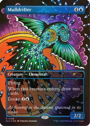 Mulldrifter (0168) (Rainbow Foil)  [Foil]  (SLD-168) - [Secret Lair Drop Series]