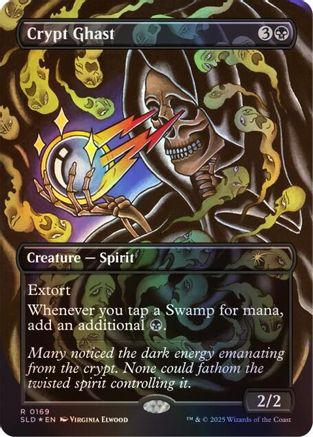 Crypt Ghast (Rainbow Foil)  [Foil]  (SLD-169) - [Secret Lair Drop Series]