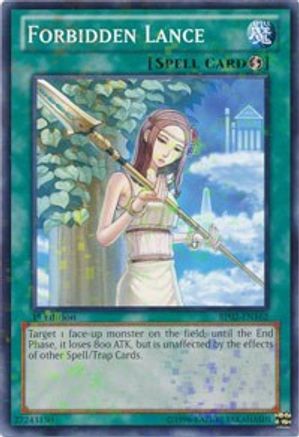Forbidden Lance [BP02-EN162] Mosaic Rare - Trinity Hobby