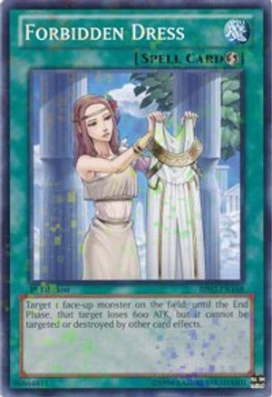 Forbidden Dress [BP02-EN168] Mosaic Rare - Trinity Hobby