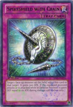 Spikeshield with Chain [BP02-EN214] Mosaic Rare - Trinity Hobby