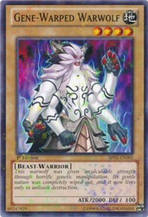 Gene-Warped Warwolf [BP02-EN002] Mosaic Rare - Trinity Hobby
