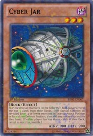 Cyber Jar [BP02-EN007] Mosaic Rare - Trinity Hobby