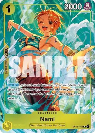 Nami (Premium Card Collection -Best Selection Vol. 6-) (OP15-108) - [One Piece Promotion Cards] Foil