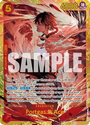 Portgas.D.Ace (118) (OP16-118) - [The Time of Battle] Foil