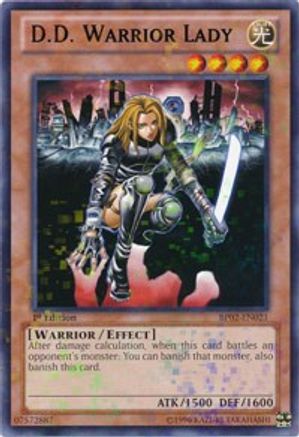 D.D. Warrior Lady [BP02-EN021] Mosaic Rare - Trinity Hobby