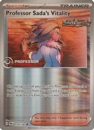 Professor Sada's Vitality - (170/182) Reverse Holo [Professor Program Promos]