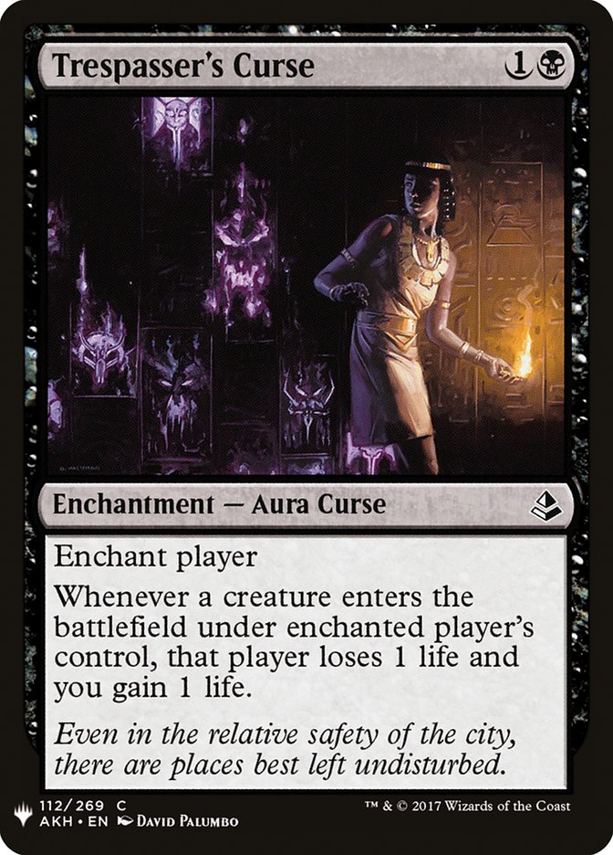 Trespasser's Curse [Mystery Booster] - Trinity Hobby
