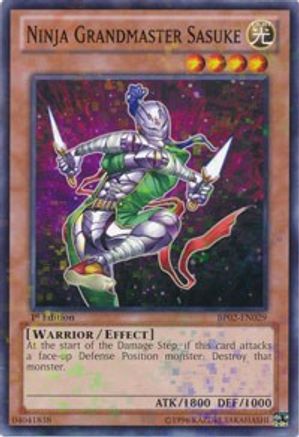 Ninja Grandmaster Sasuke [BP02-EN029] Mosaic Rare - Trinity Hobby
