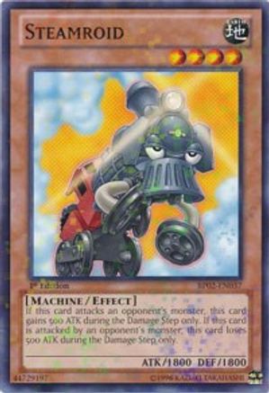 Steamroid [BP02-EN037] Mosaic Rare - Trinity Hobby