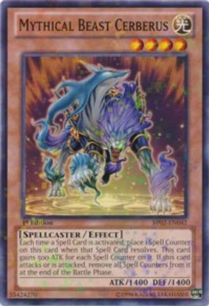 Mythical Beast Cerberus [BP02-EN042] Mosaic Rare - Trinity Hobby