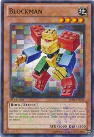Blockman [BP02-EN049] Mosaic Rare - Trinity Hobby