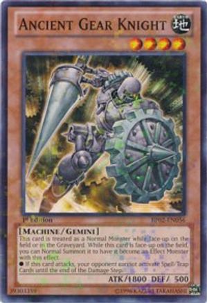 Ancient Gear Knight [BP02-EN056] Mosaic Rare - Trinity Hobby