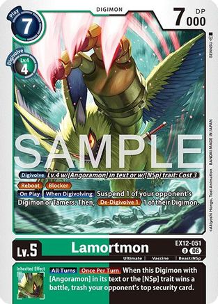 Lamortmon (EX12-051) - [Digital World Shambala]