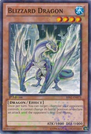 Blizzard Dragon [BP02-EN075] Mosaic Rare - Trinity Hobby