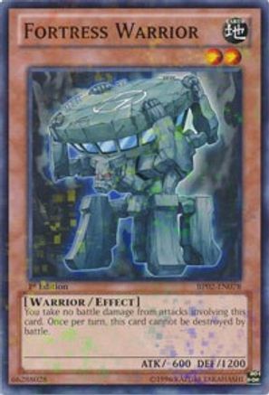 Fortress Warrior [BP02-EN078] Mosaic Rare - Trinity Hobby
