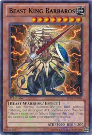 Beast King Barbaros [BP02-EN080] Mosaic Rare - Trinity Hobby
