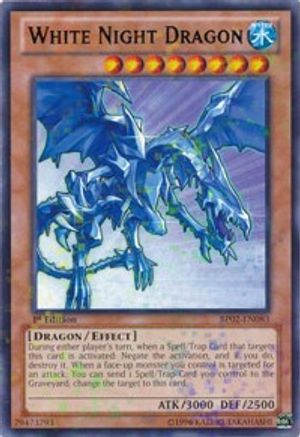 White Night Dragon [BP02-EN083] Mosaic Rare - Trinity Hobby