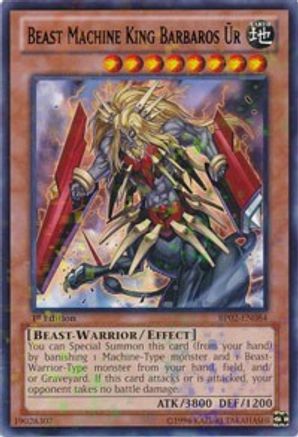 Beast Machine King Barbaros Ur [BP02-EN084] Mosaic Rare - Trinity Hobby
